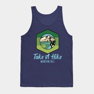 Take A Hike, mountain climbing, hiking, trekking, walking Tank Top